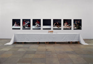 ‘The Last Supper’, 1995. Cibachrome print (96 x 76cm) individually mounted on alluminium